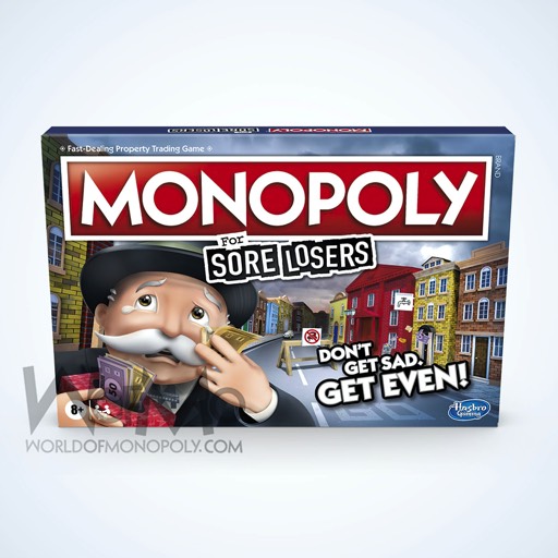 Monopoly Sore Losers 3D Box Art