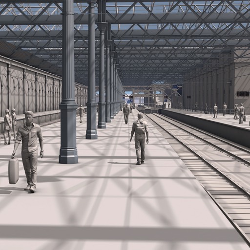 Edinburgh Waverley Platform Extensions